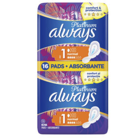 Always Σερβιέτα Platinum Duo pack 16 τμχ normal