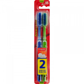 Colgate Οδοντόβουρτσα Double Action (2τεμ) (Medium)