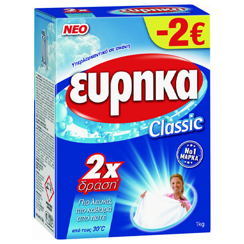 15453 ΕΥΡΗΚΑ ΥΠΕΡΛΕΥΚΑΝΤΙΚΟ 1kg - (-2,00€) - Image 1