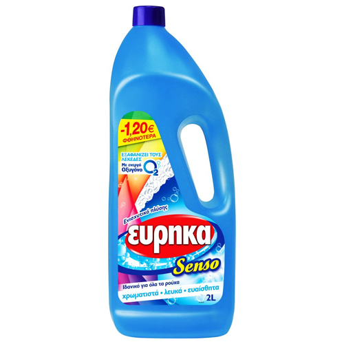 25143 ΕΥΡΗΚΑ Υγρο Πλυντηρίου Ρούχων Senso 2lit (-1,20€) - Image 1