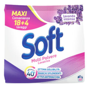 SOFT Σκόνη πλυντηρίου Λεβάντα (22μεζ.)