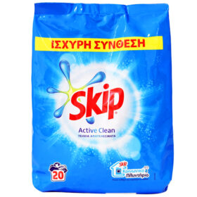Skip Σκόνη Active Clean 1,3kg (20μεζ.)