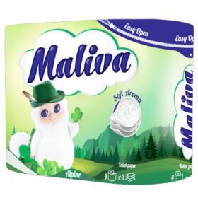 ΧΑΡΤΙ ΥΓΕΙΑΣ 4 ΡΟΛΛΑ 3Φ - (MALIVA ALPINE)