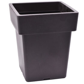 ET PLAST ΓΛΑΣΤΡΑ ΑΝΑΙΣ ΤΕΤΡΑΓΩΝΗ 21x21x26cm - (ΜΠΡΟΝΖΕ)