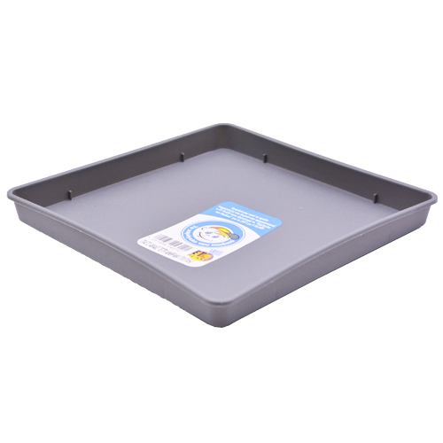 88349 ET PLAST ΠΙΑΤΟ ΓΛΑΣΤΡΑΣ ΑΝΑΙΣ ΤΕΤΡΑΓΩΝΗ 12x12cm - (ΑΝΘΡΑΚΙ) - Image 1