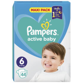 PAMPERS ACTIVE BABY No 6 (44τεμ.) MAXI - (13-18 Kg)