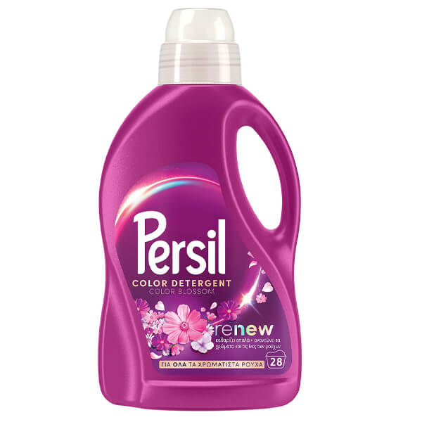 PERSIL ΥΓΡΟ ΠΛΥΝΤΗΡΙΟΥ ΡΟΥΧΩΝ (28μεζ.) - (1,40lit) (RENEW & BLOSSOM) PERSIL ΥΓΡΟ ΠΛΥΝΤΗΡΙΟΥ ΡΟΥΧΩΝ (28μεζ.) - (1,40lit) (RENEW & BLOSSOM) - Image 1