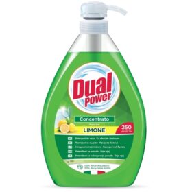 Dual Power Professional Υγρό Πιάτων με Άρωμα Λεμόνι 1L