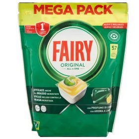 Fairy Caps All in One Original-Λεμόνι 57τμχ.