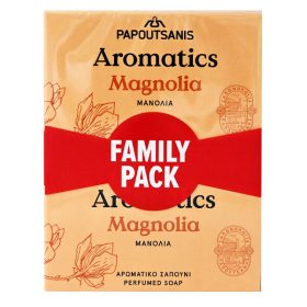 Papoutsanis Aromatics Σαπούνι Magnolia 4x100gr