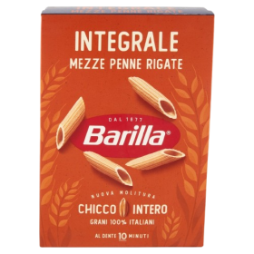 Barilla Integrale Penne Rigate Ολικής Άλεσης 500gr