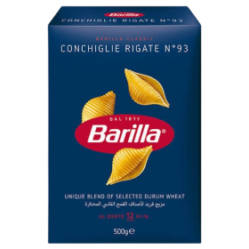 Barilla Conchiglie Rigate 500gr