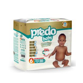 Βρεφικές Πάνες PREDO n6 X-LargeSize (15+kg) 28TMX