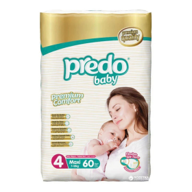 Βρεφικές Πάνες  PREDO "JumboPack" n4 MaxiSize (7-18kg) 60TMX