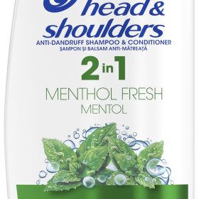 Head & Shoulders Σαμπουάν και μαλακτικό 2 σε 1 κατά της πιτυρίδας Menthol, 625 ml