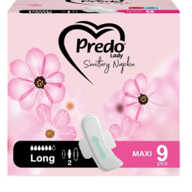 Predo Lady Σερβιέτες Long Maxi 9τεμ