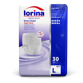 Lorina Super Night Βρακάκι Large 30τμχ. (110-150cm)