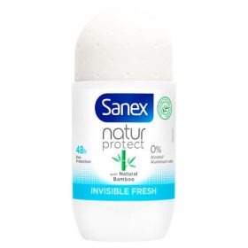 Sanex Roll-on Αποσμητικό Bamboo Invisible Fresh 50ml