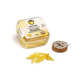 Candil Φυτιλάκια Παραφίνης Κιβωτός Κίτρινα 20gr.