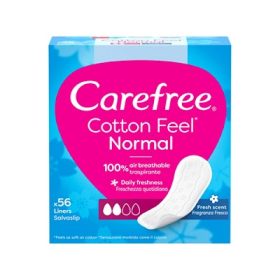 Carefree Σερβιετάκι Cotton Feel Normal 56τμχ.
