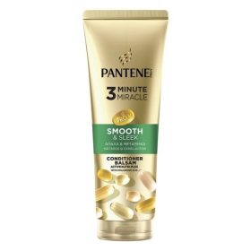 Pantene Conditioner Smooth & Sleek 3 Minute Miracle 220ml