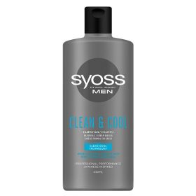 Syoss Σαμπουάν Men Clean And Cool 440ml