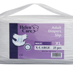 Helen's Care Πάνες Ακράτειας Ενισχυμένες Νυκτός X-Large 25τμχ.