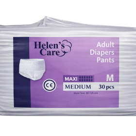 Helen's Care Πάνα Βρακάκι Ενισχυμένο Νυκτός Medium 30τμχ.