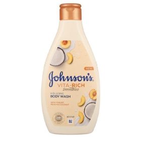 JOHNSON'S ΑΦΡΟΛΟΥΤΡΟ VITA-RICH 750ml - (ΓΙΑΟΥΡΤΙ & ΡΟΔΑΚΙΝΟ & ΚΑΡΥΔΑ)